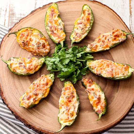 Bacon Cheese Jalapeno Poppers