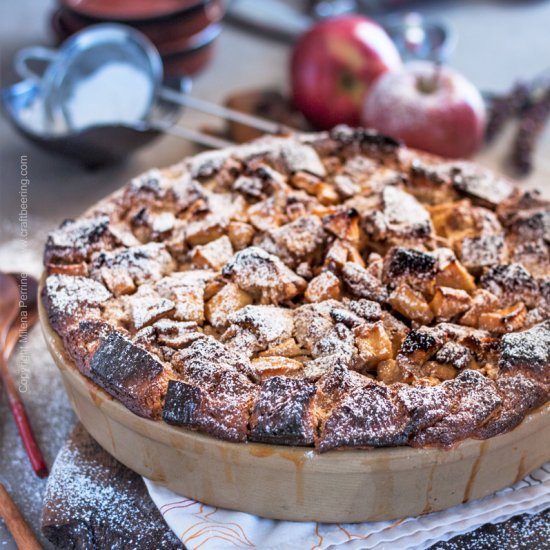 Apple Bread Pudding