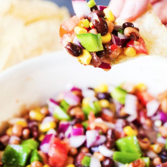 Fresh Spicy Bean Salsa