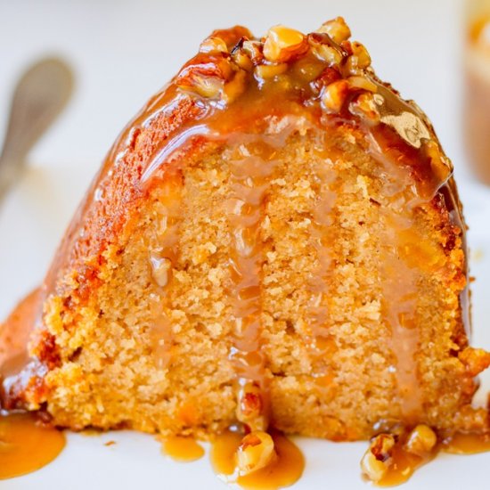 Sweet Potato Sour Cream Pound Cake