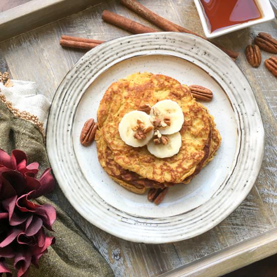 Easy Gluten-Free Pumpkin Pancakes