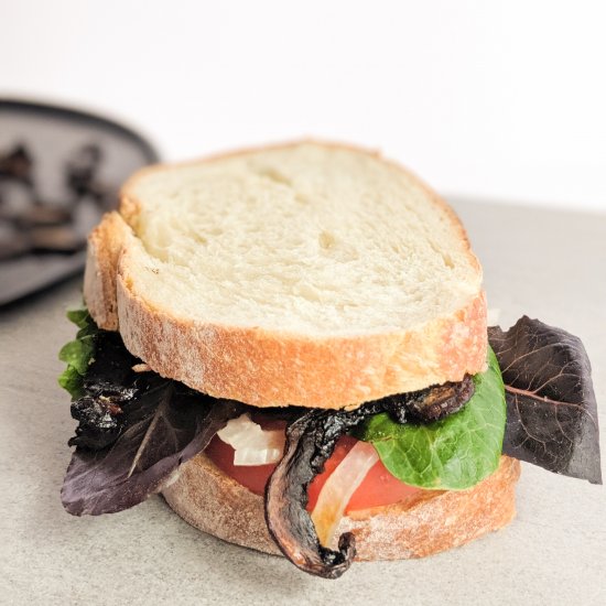 Vegan Mushroom B.L.T.