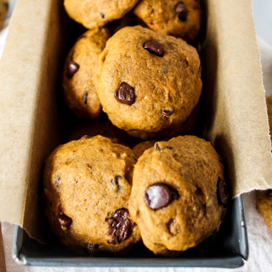 Chocolate Chip Pumpkin Cookies