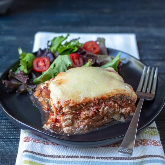 Low Carb Eggplant Lasagna