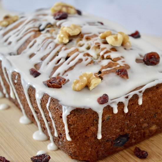 Cranberry Walnut Banana Bread