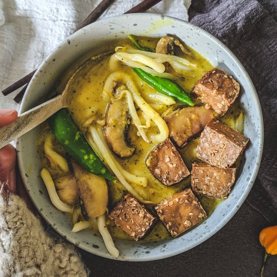 Vegan Laksa Noodle Soup