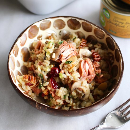 Vegan Rice Stuffing with Jackfruit