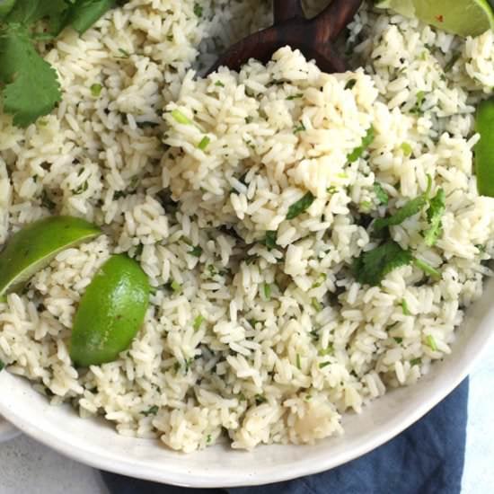 Instant Pot Cilantro Lime Rice