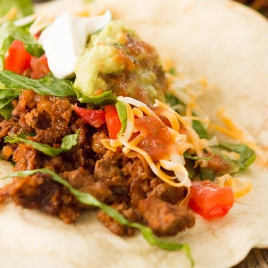 SPICED IDAHO TACOS