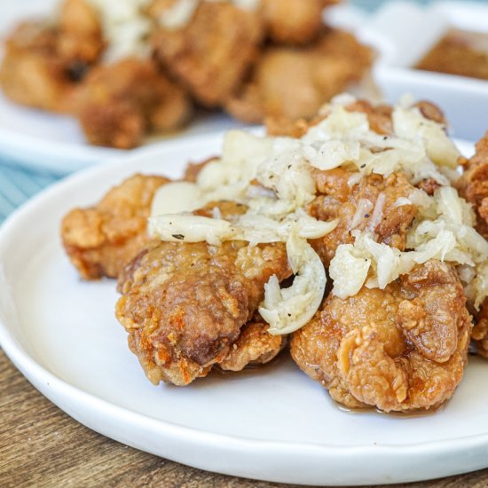 Korean Garlic Fried Chicken