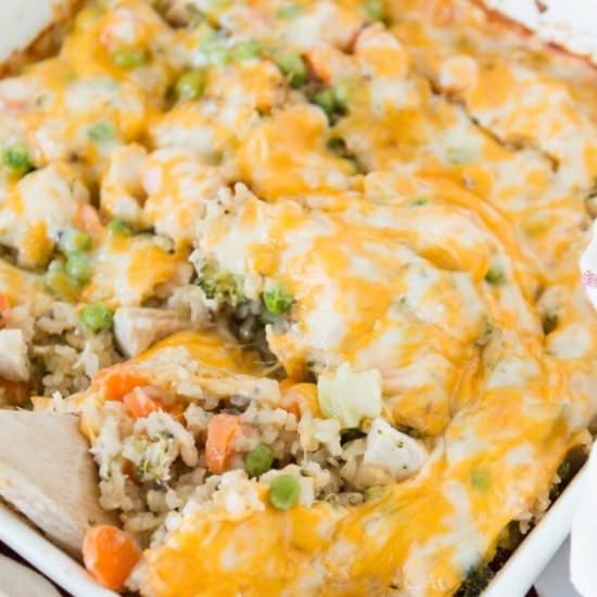 CHEESY RANCH CHICKEN & RICE