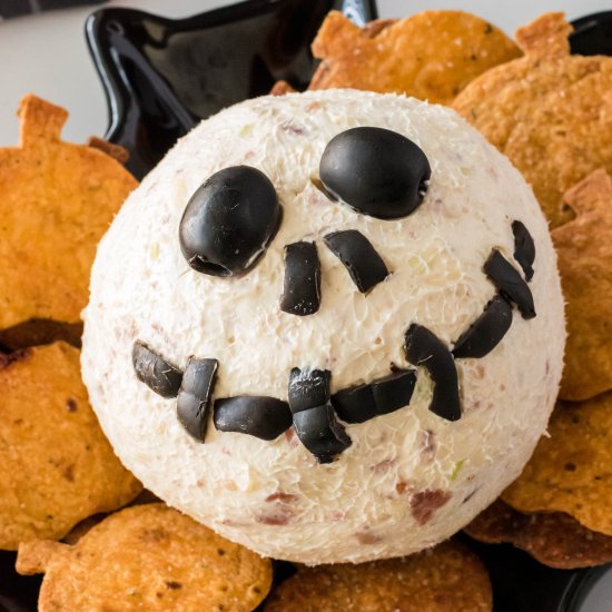 Jack Skellington Cheese Ball