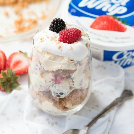 LEMON BERRY FLUFF TRIFLE