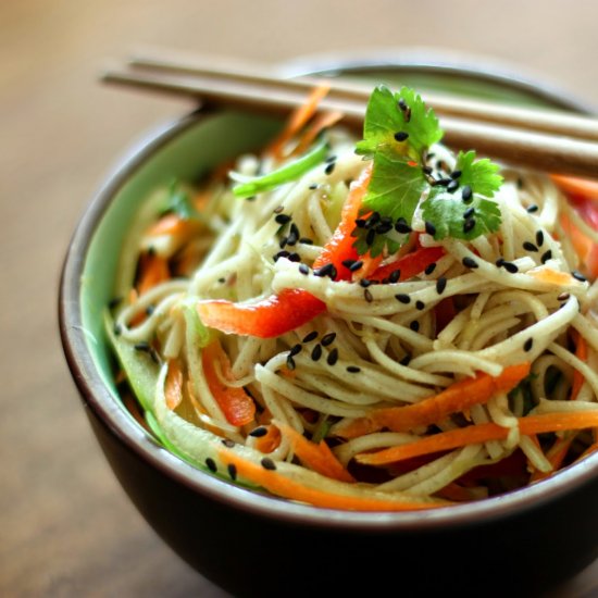 Simple Soba Noodle Salad