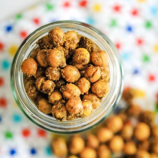 Crispy Indian Chickpeas