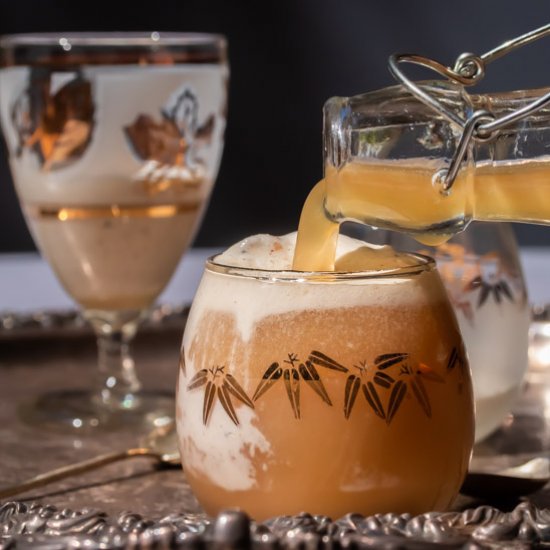 Lemon myrtle ginger beer spiders