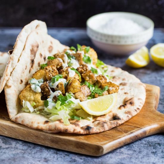 Za’atar Tofu and Cauliflower