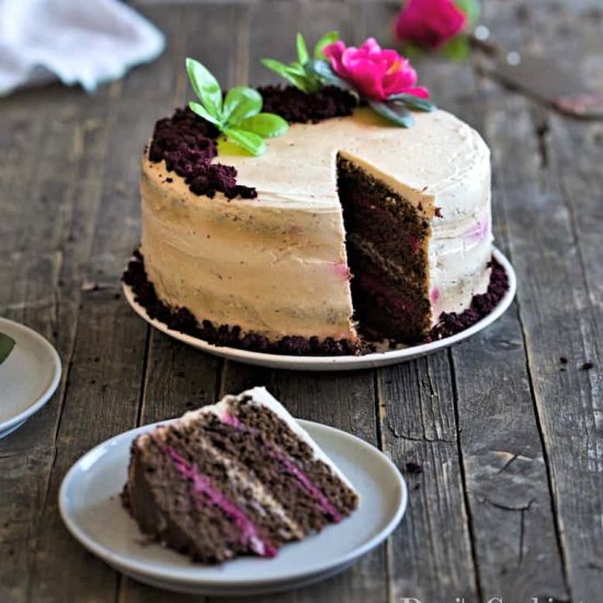 Healthy Red Velvet Cake