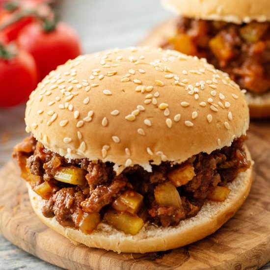 Homemade Sloppy Joes