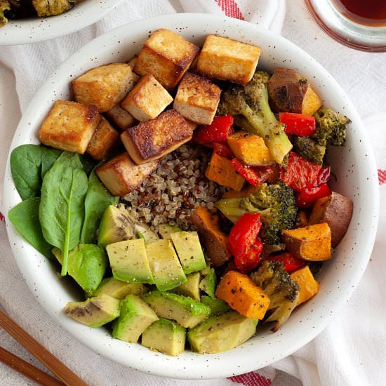 Tofu Buddha Bowl