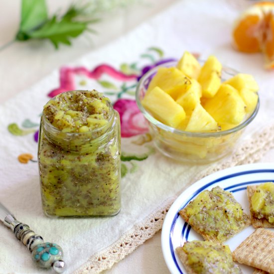 Pineapple Chia Seed Jam