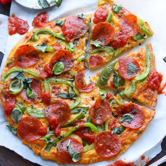 Pepperoni Pizza Frittata (Whole30)