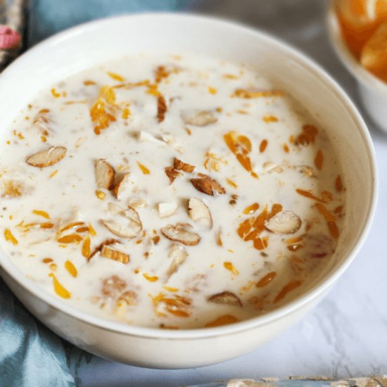 Orange kheer