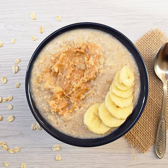 Peanut Butter Banana Oatmeal