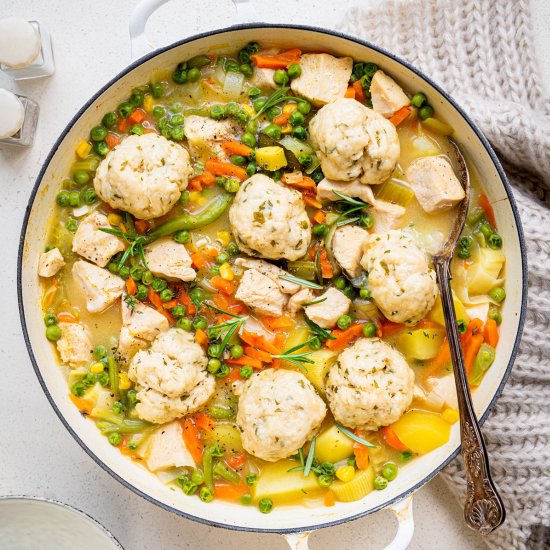 Chicken Casserole with Dumplings