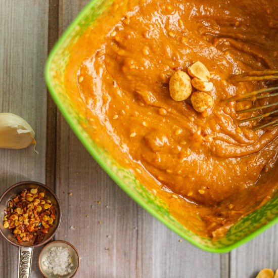 Peanut Dipping Sauce