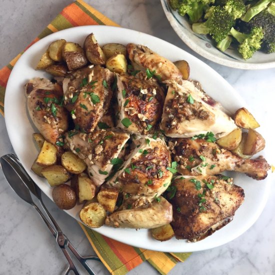 Jacques Pepin’s Roasted Chicken