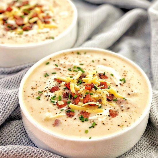 Potato Bacon Cheddar Soup