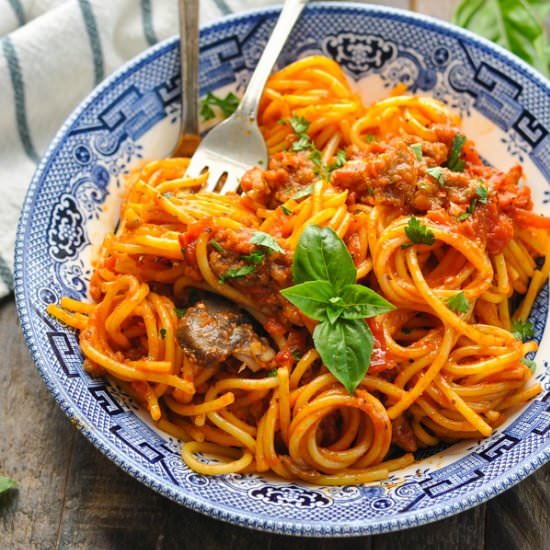 Crock Pot Spaghetti