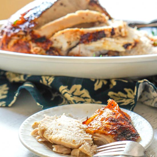 Roasted Turkey Breast in Air Fryer