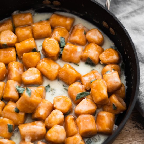 Paleo Sweet Potato Gnocchi