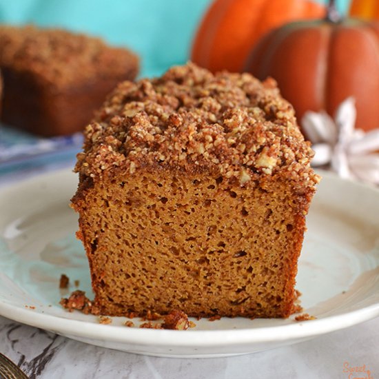 Pumpkin & Peanut Butter Bread