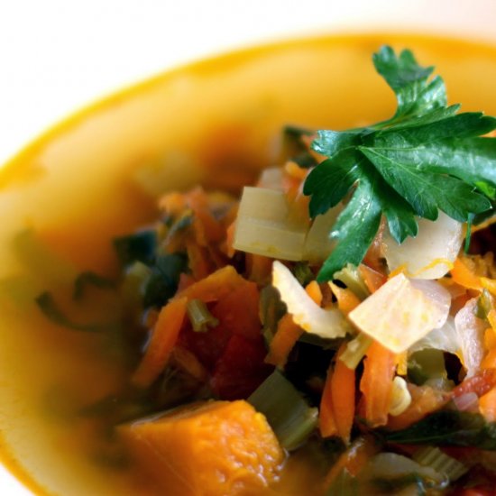 Healthy Kabocha Soup