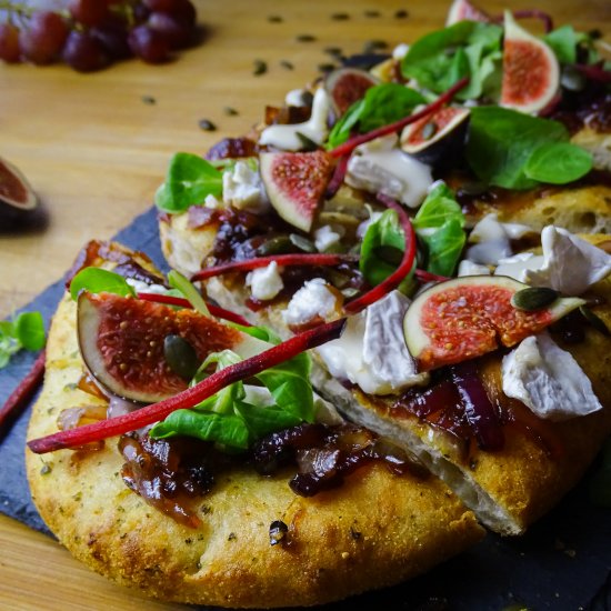 Fig and Goat’s Cheese Flatbread