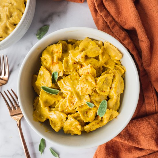 Healthy Pumpkin Alfredo Sauce