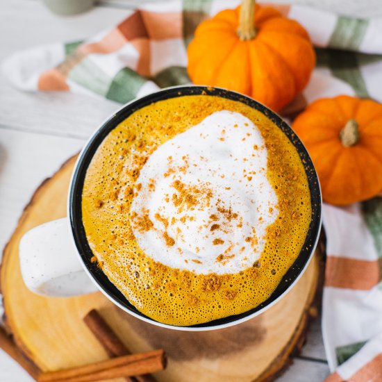 Healthy Pumpkin Spice Latte