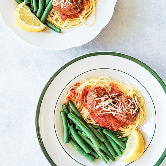 Gluten-Free Spaghetti and Meatballs