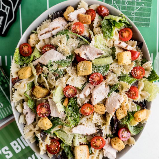 Chicken Caesar Pasta Salad