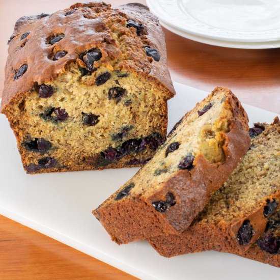 Blueberry Banana Bread