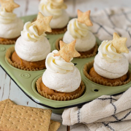 Pumpkin Pie Cupcakes