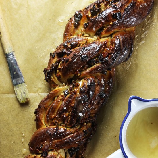 Honey braid bread