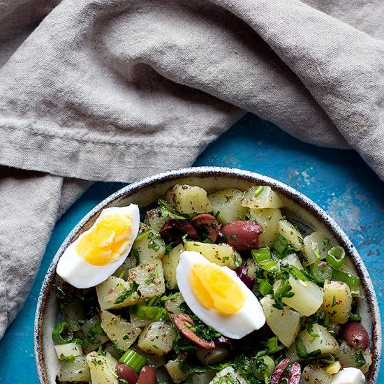 Turkish Homemade Potato Salad