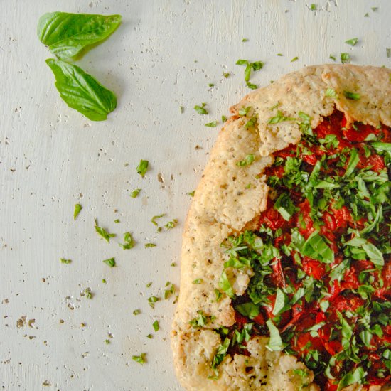 Vegan Tomato Galette