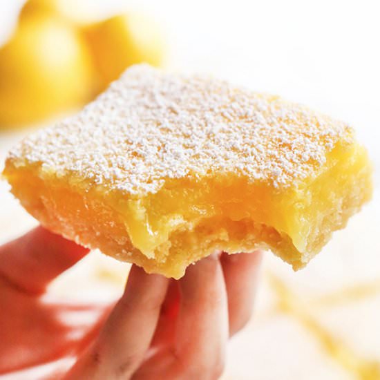 Lemon Bars with Shortbread Crust