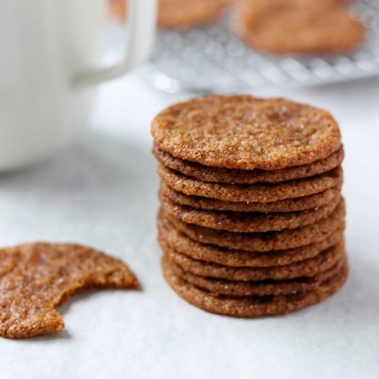 Swedish Ginger Snaps