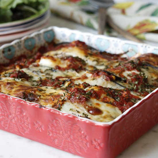 Sicilian Eggplant Parmigiana